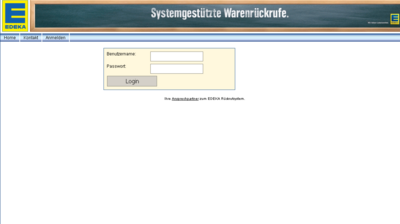 EDEKA Screenshot